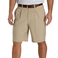 Pleated Shorts 9.5" Inseam