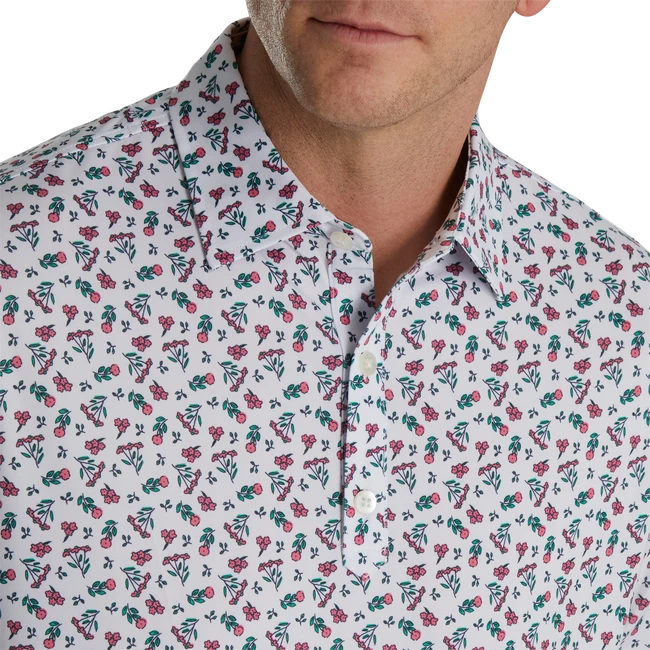 Mini Floral Lisle Self Collar 4 Mini Floral Lisle Self Collar - Image 4