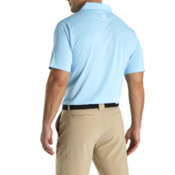 Stretch Lisle Dot Print Self Collar -Footjoy FJ 26411 03