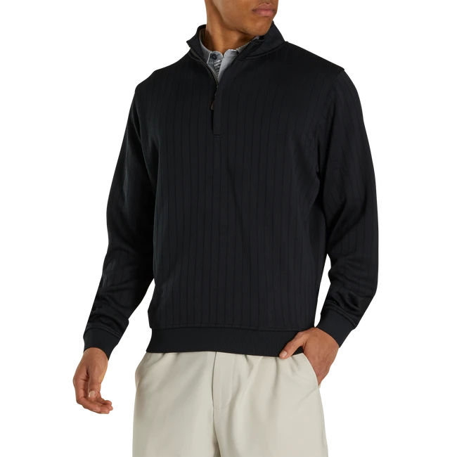 Drop Needle Half-Zip Gathered Waist 2 Drop Needle Half-Zip Gathered Waist - Image 2