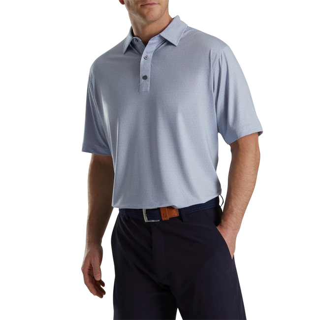 Spiral Line Print Lisle Self Collar 2 Spiral Line Print Lisle Self Collar - Image 2