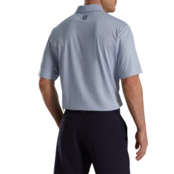 Spiral Line Print Lisle Self Collar 6 Spiral Line Print Lisle Self Collar -Footjoy FJ 27719 03