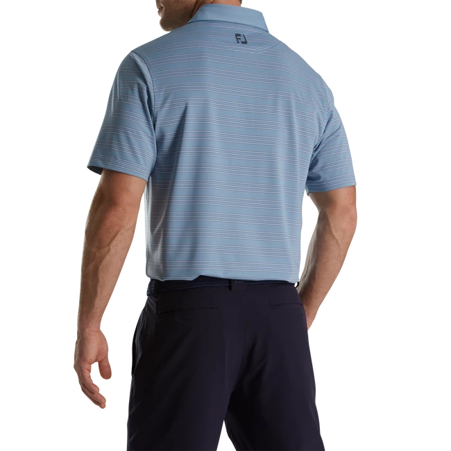 Trio Stripe Lisle Self Collar 3 Trio Stripe Lisle Self Collar - Image 3