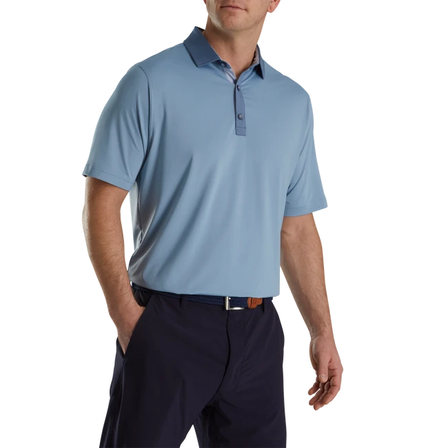 Solid + Spiral Print Trim Lisle Self Collar 2 Solid + Spiral Print Trim Lisle Self Collar - Image 2