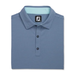 Feeder Stripe Mix Stretch Pique Self Collar