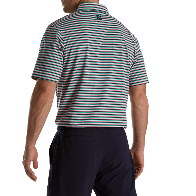 Multi Stripe Lisle Self Collar 3 Multi Stripe Lisle Self Collar - Image 3