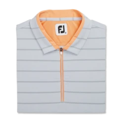 Cap Sleeve Birdseye Stripe Jacquard Women 7 Cap Sleeve Birdseye Stripe Jacquard Women -Footjoy FJ 28265 01