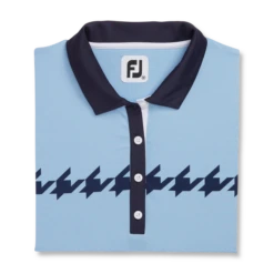 Cap Sleeve Houndstooth Print Women -Footjoy FJ 28269 01