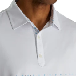 Lisle Engineered Foulard Self Collar 7 Lisle Engineered Foulard Self Collar -Footjoy FJ 28450 04