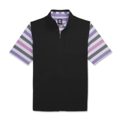 Ottoman Knit Full-Zip Vest