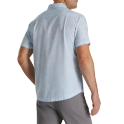 Micro-Floral Short Sleeve Performance Woven -Footjoy FJ 28528 03