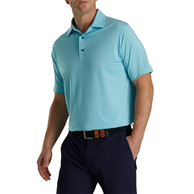 Lisle Feeder Stripe Self Collar 2 Lisle Feeder Stripe Self Collar - Image 2