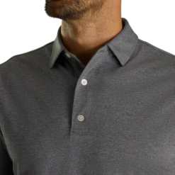 Performance Stretch Pique Solid Self Collar -Footjoy FJ 28552 04