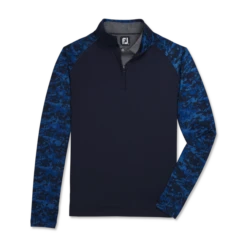 Camo Color Block Mid-Layer