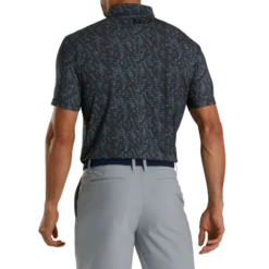 Athletic Fit Lisle Digital Camo FJ Print 6 Athletic Fit Lisle Digital Camo FJ Print -Footjoy FJ 28920 03