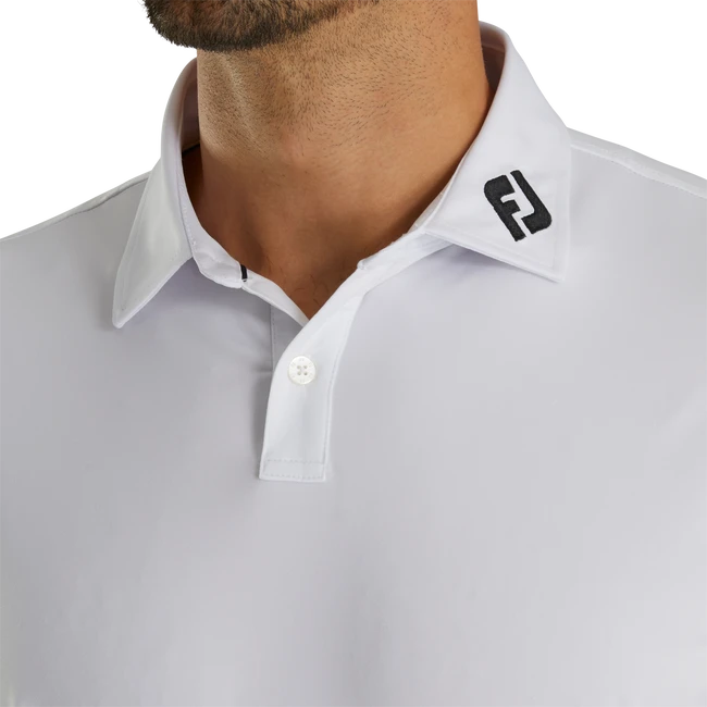 Athletic Fit Solid Lisle Self Collar - FJ Tour Logo 4 Athletic Fit Solid Lisle Self Collar - FJ Tour Logo - Image 4