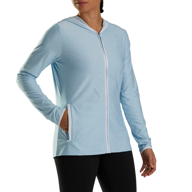 Full-Zip Spacedye Hoodie Women 1 Full-Zip Spacedye Hoodie Women