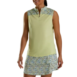 Sleeveless Color Block Women