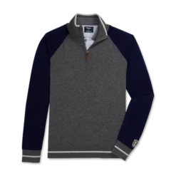 Cashmere Quarter-Zip Pullover